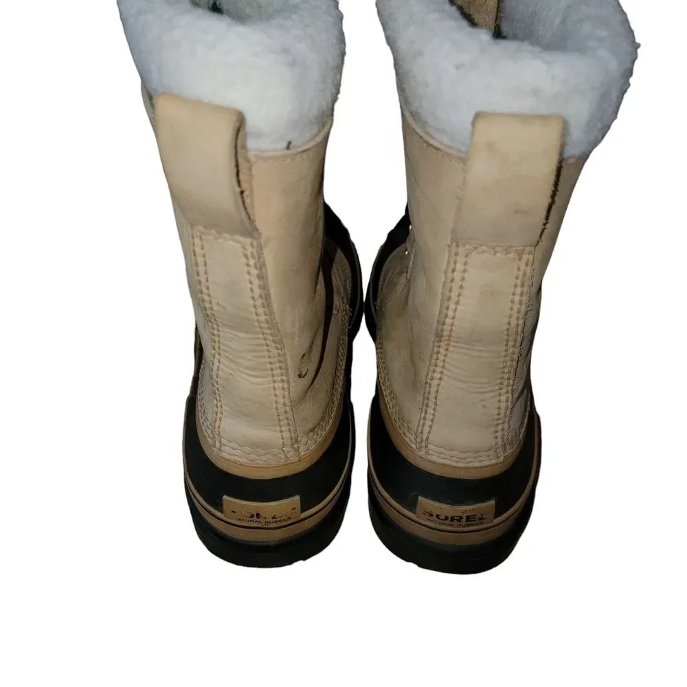 Sorel Men's Caribou Stack Waterproof Winter Boot size 9